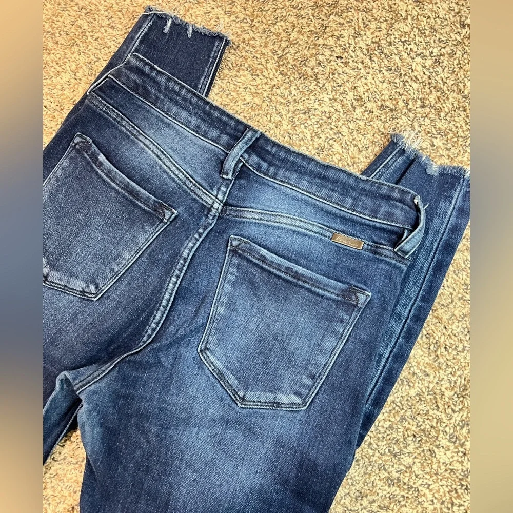 Kancan Arden High Rise Ankle Skinny Women's Medium Blue Denim Jeans size 9 - Picture 6 of 6